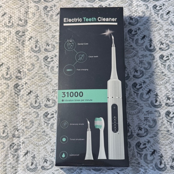Other - Electric Teeth Cleaner with Brush Attachment - New in Sealed box